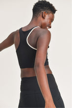 Load image into Gallery viewer, Split Twisted Racerback Sports Bra
